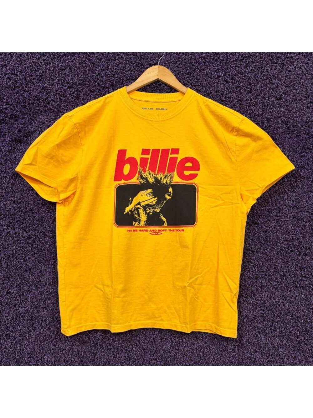 Billie Eilish Hit Me Hard and Soft Live in 3D T-Shirt Size Extra Large